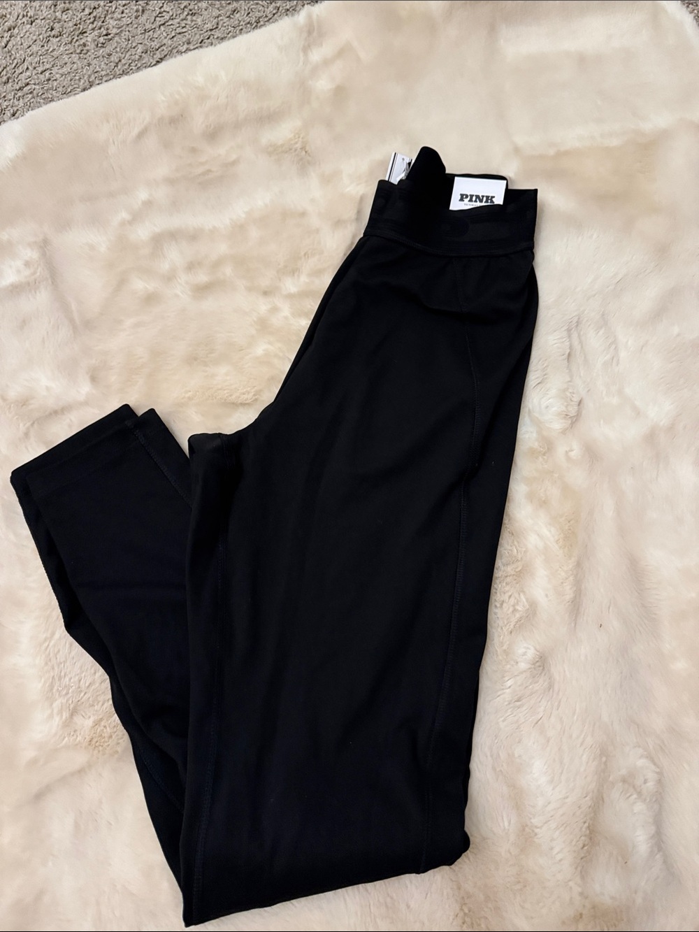 PINK Victoria's Secret Black High-Rise Leggings
